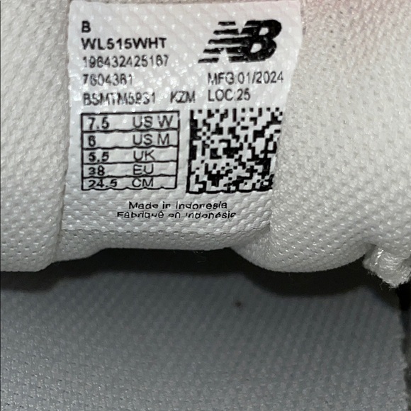 New Balance Cream 515 Sneakers - Picture 7 of 10